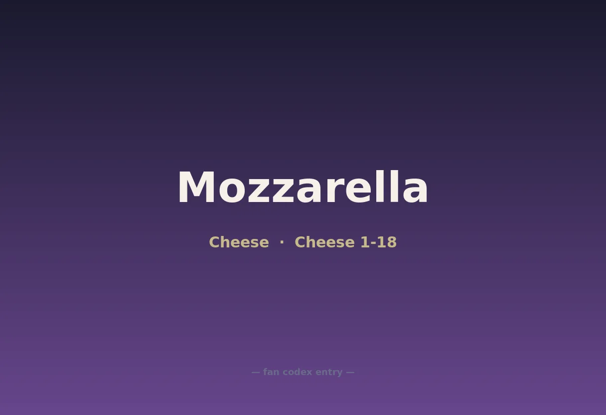 Mozzarella